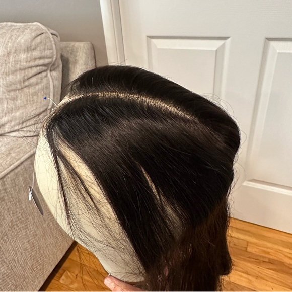 22” Natural Black 2x6 HD Lace Closure 100% Human Hair SKINLIKE 0.095mm #RD5 - Picture 4 of 11